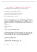 NUR 6130 Exam 1 &vert; UPDATED Questions with 100&percnt; Correct Answers&NewLine;