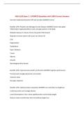 NUR 6130 Exam 2 &vert; UPDATED Questions with 100&percnt; Correct Answers&NewLine;