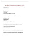 NUR 6130 Exam 3 &vert; UPDATED Questions with 100&percnt; Correct Answers&NewLine;