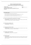 NUR 614 HEALTH ASSESSMENT FINAL EXAM 2026  525&plus; COMPLETE EXAM QUESTIONS AND ANSWERS 100&percnt; VERIFIED A&plus; GRADE ASSURED&excl;&excl;&excl;&excl;&excl; NEW LATEST UPDATE&excl;&excl;&excl;&excl;&excl;