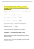 Indiana For Hire Endorsement Exam Guidelines &lpar;Latest Update&NewLine;2026&vert;2027&rpar; With Correct Detailed Answers &vert;Solutions &vert;Already A&plus;&NewLine;Graded &lpar;100&percnt; Pass&rpar;