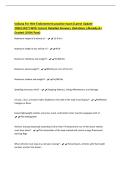 Indiana For Hire Endorsement practice exam &lpar;Latest Update&NewLine;2026&vert;2027&rpar; With Correct Detailed Answers &vert;Solutions &vert;Already A&plus;&NewLine;Graded &lpar;100&percnt; Pass&rpar;