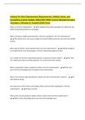 Indiana For-Hire Endorsement&colon; Requirements&comma; Vehicle Limits&comma; and&NewLine;Exemptions &lpar;Latest Update 2026&vert;2027&rpar; With Correct Detailed Answers&NewLine;&vert;Solutions &vert;Already A&plus; Graded &lpar;100&percnt; Pass&rpar;&NewLine;