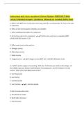 Instrument tech nccer questions&excl; &lpar;Latest Update 2026&vert;2027&rpar; With&NewLine;Correct Detailed Answers &vert;Solutions &vert;Already A&plus; Graded &lpar;100&percnt; Pass&rpar;