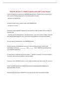 NURS 406 OB Exam 3 &vert; UPDATED Questions with 100&percnt; Correct Answers&NewLine;