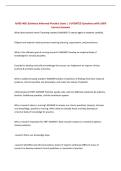 NURS 406&colon; Evidence Informed Practice Exam 1 &vert; UPDATED Questions with 100&percnt; Correct Answers