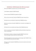 NURS 406 Pain &vert; UPDATED Questions with 100&percnt; Correct Answers&NewLine;
