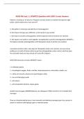 NURS 406 test 1 &vert; UPDATED Questions with 100&percnt; Correct Answers&NewLine;