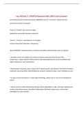 nurs 406 test 2 &vert; UPDATED Questions with 100&percnt; Correct Answers&NewLine;