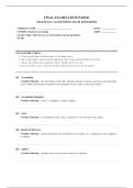 FINANCIAL ACCOUNTING EXAM 2026  COMPLETE EXAM QUESTIONS AND ANSWERS 100&percnt; VERIFIED A&plus; GRADE ASSURED&excl;&excl;&excl;&excl;&excl; NEW LATEST UPDATE&excl;&excl;&excl;&excl;&excl;