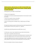 ISDS final kelle lsu&comma; ISDS 3115 Final&comma; LSU ISDS 3115 Kelle DSM's Exam&NewLine;&lpar;Latest Update 2026&vert;2027&rpar; With Correct Answers &vert;Verified &vert;Already&NewLine;A&plus; Graded &lpar;100&percnt; Pass&rpar;