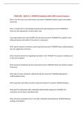 NURS 406 - QUIZ &num;1 &vert; UPDATED Questions with 100&percnt; Correct Answers&NewLine;