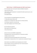 NURS 415 Exam 1 &vert; UPDATED Questions with 100&percnt; Correct Answers&NewLine;