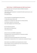 NURS 415 Exam 1 &vert; UPDATED Questions with 100&percnt; Correct Answers&NewLine;