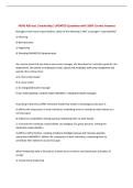 NURS 420 test 1 leadership&vert; UPDATED Questions with 100&percnt; Correct Answers&NewLine;