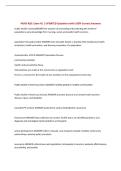 NURS 420&colon; Exam &num;1 &vert; UPDATED Questions with 100&percnt; Correct Answers&NewLine;