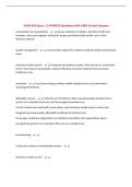 NURS 420 Exam 1 &vert; UPDATED Questions with 100&percnt; Correct Answers&NewLine;