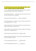 LSU ISDS 3105 Final Exam &lpar;Latest Update 2026&vert;2027&rpar; With Correct&NewLine;Answers &vert;Verified &vert;Already A&plus; Graded &lpar;100&percnt; Pass&rpar;