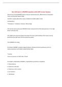 Nurs 420 Quiz 2 &vert; UPDATED Questions with 100&percnt; Correct Answers&NewLine;