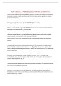 NURS 420 Exam 2 &vert; UPDATED Questions with 100&percnt; Correct Answers&NewLine;