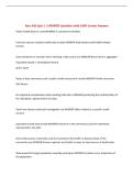 Nurs 420 Quiz 1 &vert; UPDATED Questions with 100&percnt; Correct Answers&NewLine;