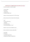 NURS 420 Quiz &num;2 &vert; UPDATED Questions with 100&percnt; Correct Answers&NewLine;