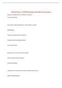 NURS 607 Exam 3 &vert; UPDATED Questions with 100&percnt; Correct Answers&NewLine;