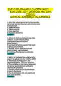 NUR631 Advanced Health Assessment Test 1 Questions&comma; Answers and Rationales 2027