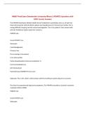 NR607 Final Exam Chamberlain University-Illinois&vert; UPDATED Questions with 100&percnt; Correct Answers