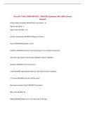 Nurs 607 FINAL EXAM REVIEW &vert; UPDATED Questions with 100&percnt; Correct&NewLine;Answers