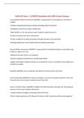 NURS 607 Exam 1 &vert; UPDATED Questions with 100&percnt; Correct Answers&NewLine;
