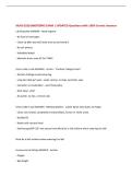 NURS-2528 &lpar;MIDTERM&rpar; EXAM &vert; UPDATED Questions with 100&percnt; Correct Answers&NewLine;