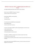 NURS 2528 - Practice Lab 1 &lpar;TEST 1&rpar; &vert; UPDATED Questions with 100&percnt; Correct Answers