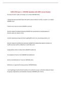 NURS 2750 Exam 1 &vert; UPDATED Questions with 100&percnt; Correct Answers&NewLine;
