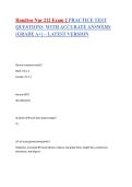 Hondros NUR 212 Exam 2 &ndash; NUR 212 &ndash; Comprehensive Practice Test Questions with Accurate Answers