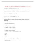 NURS 4581&colon; Exam 1 Kahoot &vert; UPDATED Questions with 100&percnt; Correct Answers&NewLine;