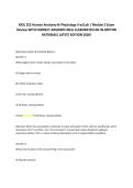 BIOL 252 Human Anatomy & Physiology II w&sol;Lab &vert; Module 5 Exam &NewLine;Review WITH CORRECT ANSWERS WELL ELABORATED AN IN-DEPTHN &NewLine;RATIONALE LATEST EDITION 2026&excl;