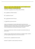 NAB Exam- Everything that is needed to know &lpar;Latest Update&NewLine;2026&vert;2027&rpar; With Correct Detailed Answers &vert;Solutions &vert;Already A&plus;&NewLine;Graded &lpar;100&percnt; Pass&rpar;&NewLine;
