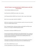 NURS 5337 Module 1 Exam Behavioral health&vert; UPDATED Questions with 100&percnt; Correct Answers