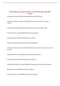 NURS 5359 Exam 4 Drugs NeuroPharm &vert; UPDATED Questions with 100&percnt;&NewLine;Answers