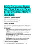 2026&sol;2027 NCCCO Certified Rigger and Signalperson Exam &vert; S-Tier Universal Mastery Test Bank &lpar;44&plus; Expert Q&A&rpar;