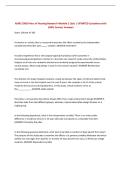 NURS 5366 Princ of Nursing Research Module 2 Quiz &vert; UPDATED Questions with 100&percnt; Correct Answers