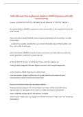 NURS 5366 week 5 Nursing Research Statistics &vert; UPDATED Questions with 100&percnt; Correct Answers