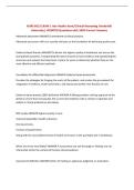 NURS 6013 EXAM 1 Adv Health Asmt&sol;Clinical Reasoning Vanderbilt&NewLine;University&vert; UPDATED Questions with 100&percnt; Correct Answers
