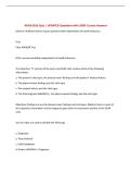 NURS 6013 Quiz &vert; UPDATED Questions with 100&percnt; Correct Answers&NewLine;