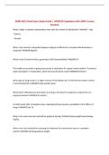 NURS 6013 Final Exam Study Guide &vert; UPDATED Questions with 100&percnt; Correct Answers&NewLine;