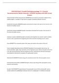 NURS 6630 Stahl's Essential Psychopharmacology&colon; CH 1 Chemical&NewLine;Neurotransmission Walden University &vert; UPDATED Questions with 100&percnt; Correct Answers