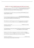 OMIS 338 - Ch&period; 15 Quiz &vert; UPDATED Questions with 100&percnt; Correct Answers&NewLine;
