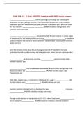 BUNDLE FOR OMIS 338  EXAMS with  UPDATED Questions and 100&percnt; Correct Answers