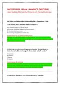 AMPP NACE CIP Level 1 Exam Study Guide &vert; Complete Practice Questions & Verified Answers &lpar;2026 Latest Update&rpar;